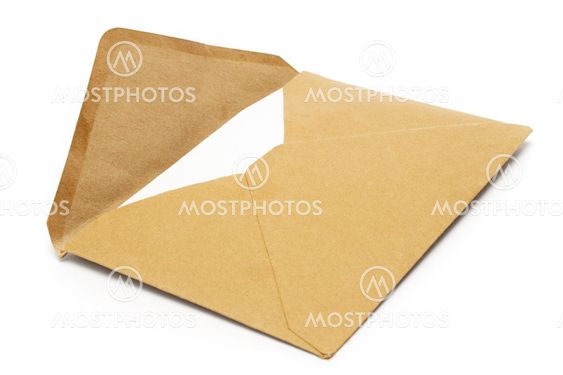 Brown Vintage Envelope