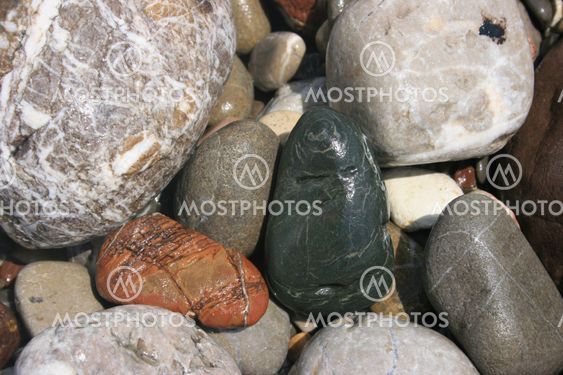 Rocks and pebbles