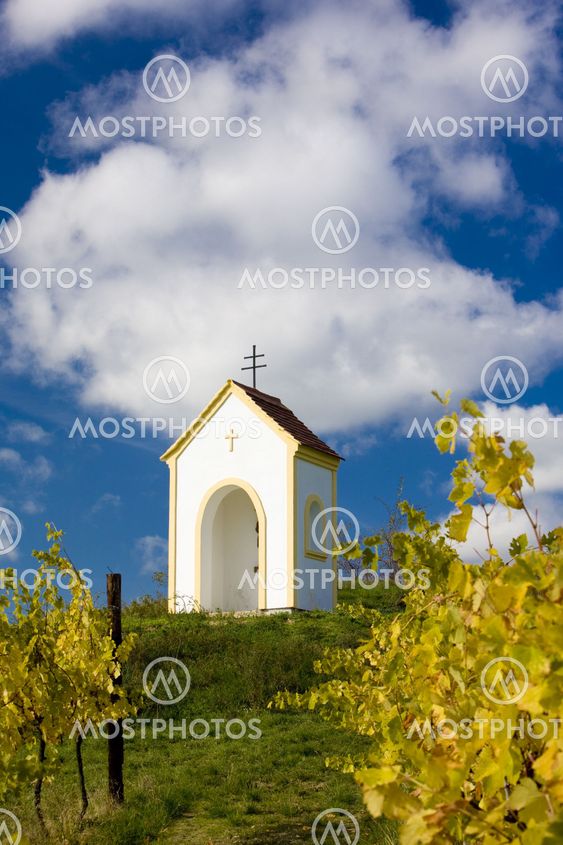 chapel near Hnanice, Znojmo Region, Czech Republic