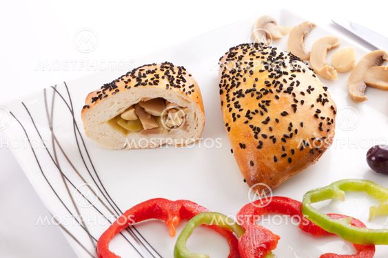 Pate stuffed with Mashroom