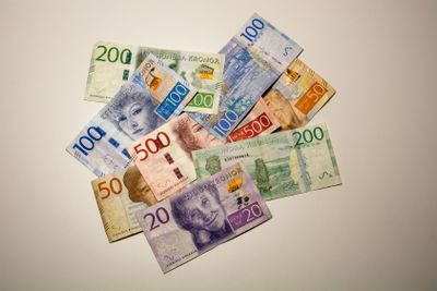 Svenska pengar, kontanter, sedlar