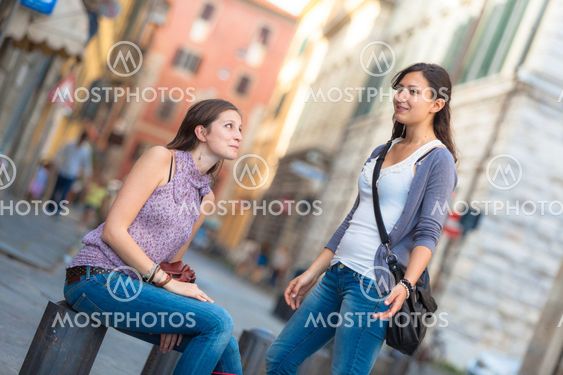 Couple of Women in the City