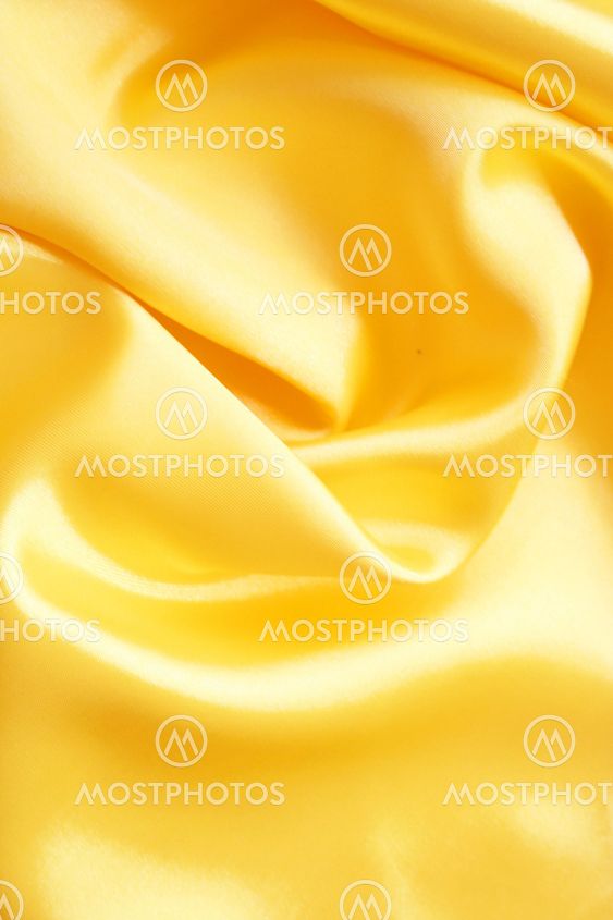 Smooth elegant golden silk
