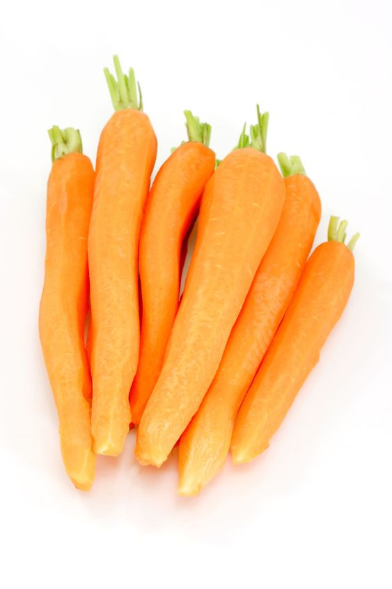 Fresh carrots