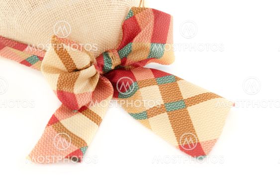 Ribbon from a summer straw hat