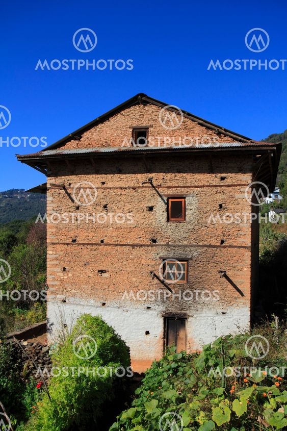 Old farmer house in Nepal