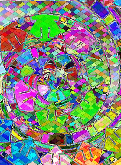 background with abstract image of variation color...