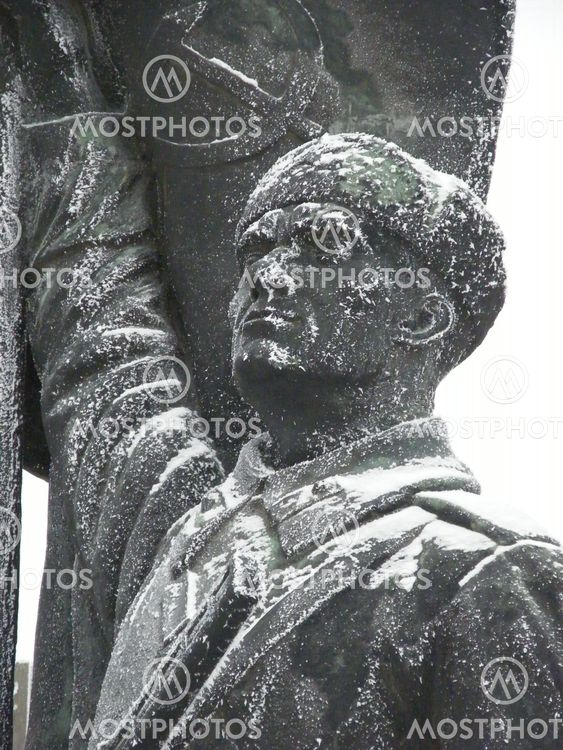 Russian Soldier statue