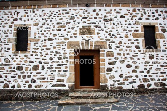 Church of San Andres de Teixido, La Coruña, Galicia, Spain