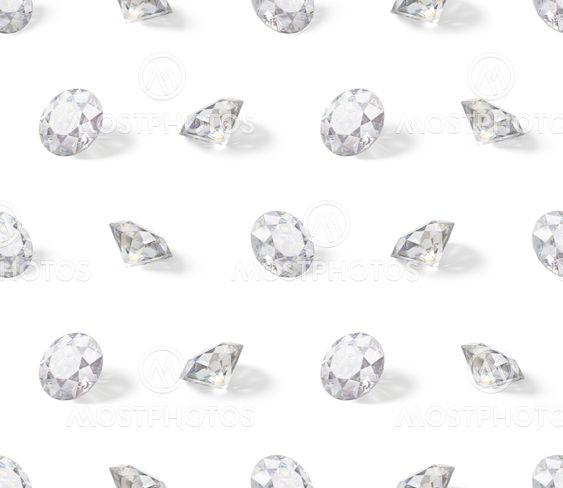 seamless isometric pattern of diamonds