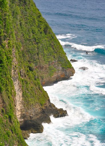 Coast at Uluwatu, Bali, Indonesia.