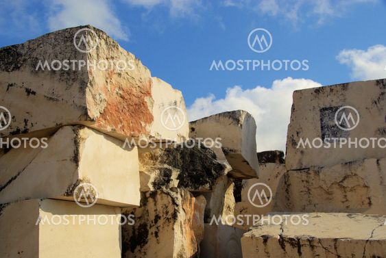 Marmor Steinbruch - marble stone pit 04