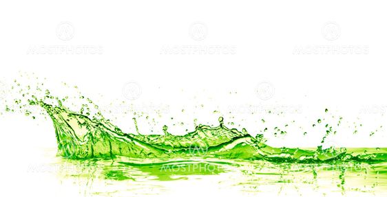 lime drink splash