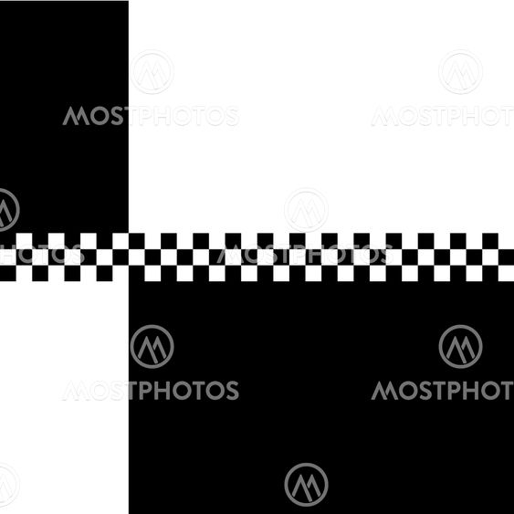 80s Ska 2 Tone Checkerboard