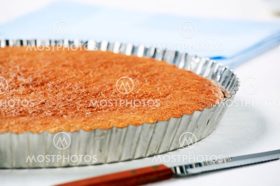 Freshly baked cake