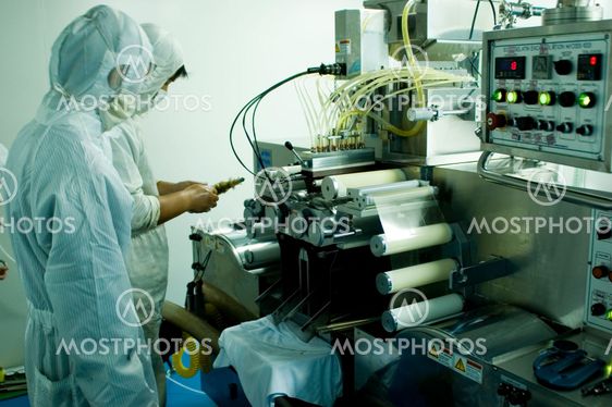 Chinese pharmaceutical factory