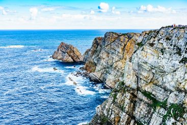 Coast at the Cabo de Penas in Asturias, Spain