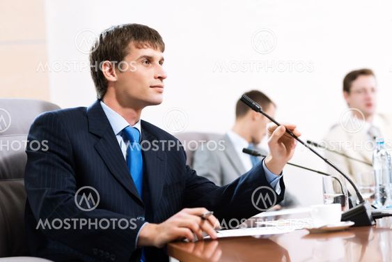 Portrait of a businessman