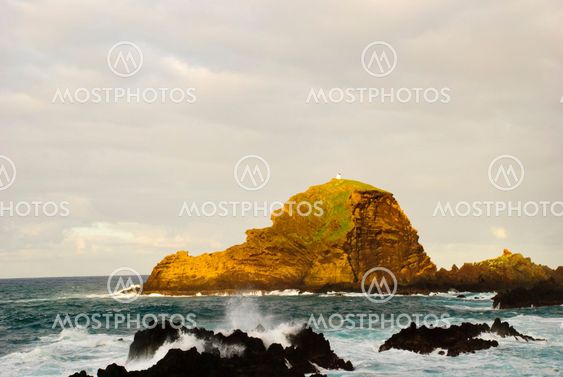 Cliff, Porto Moniz, Madeira, Portugal