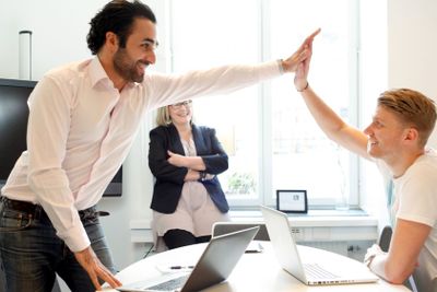 Kontor, lyckat samarbete