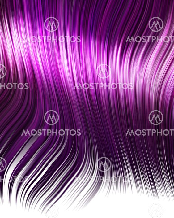 purple anime hair