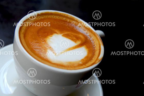 Coffee heart