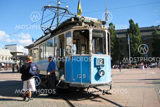 Sporvogn til forlystelsespark Liseberg