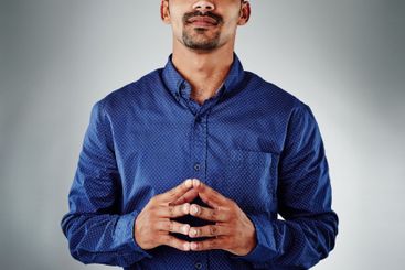 Smile, professional and portrait of business man for...