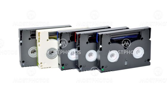 Mini DV cassettes
