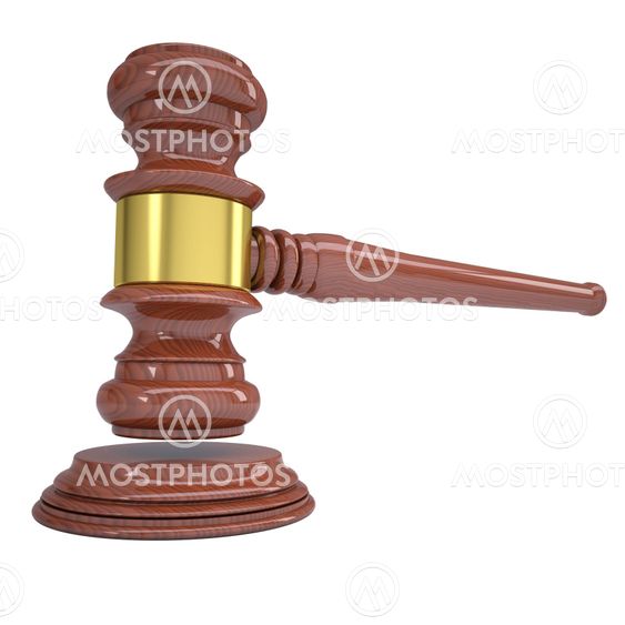 Wood gavel
