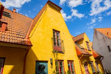 Medieval and Hansa inspired living area Jakriborg in...