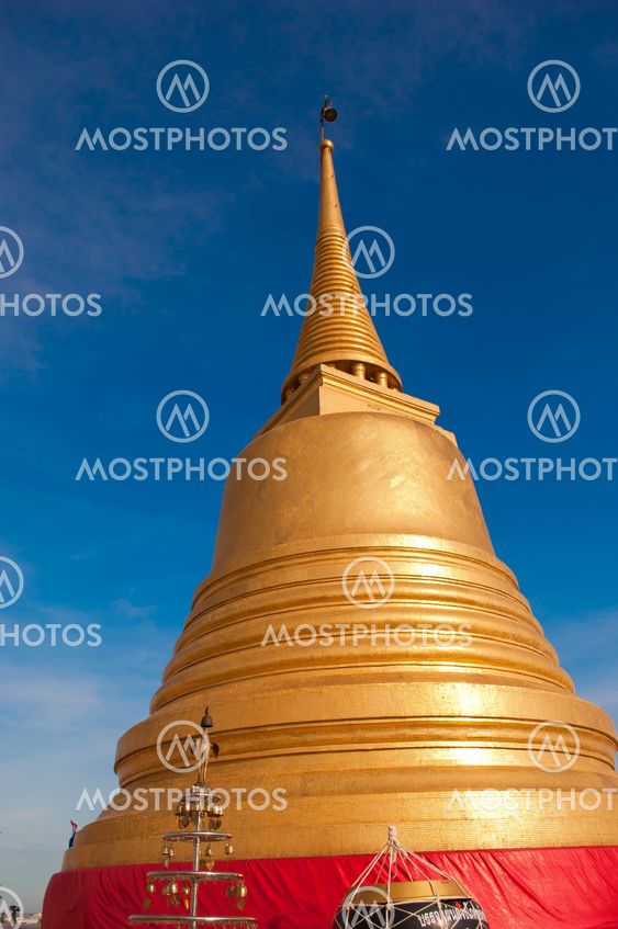 Golden pagoda Golden mountain