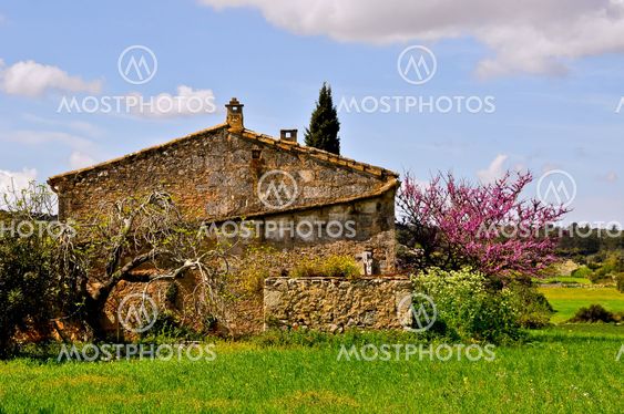 Old stonehouse in Mallorca