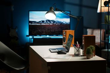 Cozy urban loft apartment with a contemporary home...