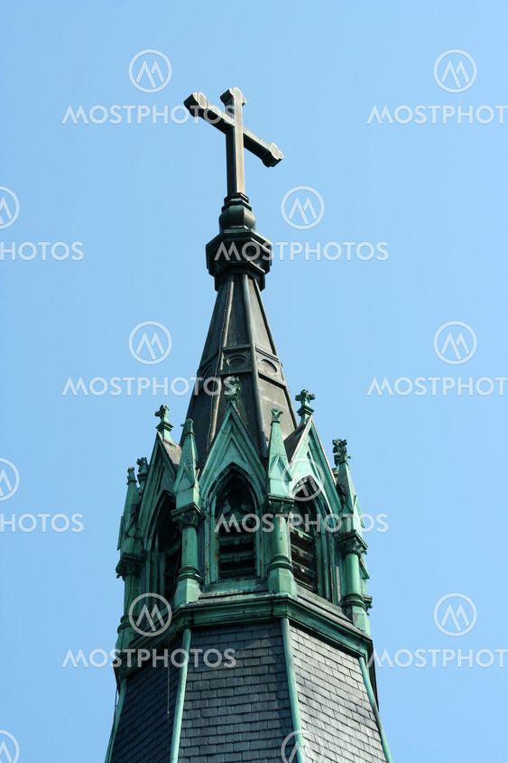 Old church steeple