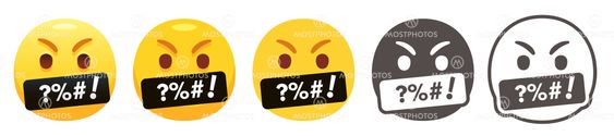 Cursing emoji