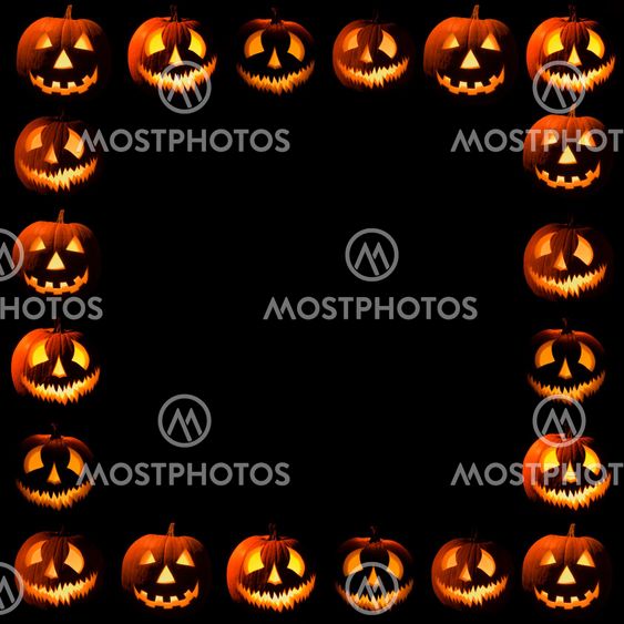 Halloween frame