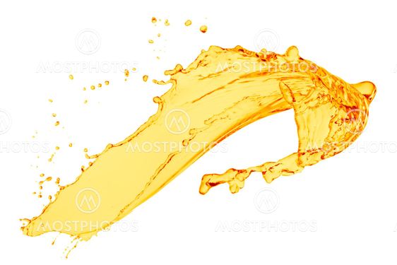 orange juice splash