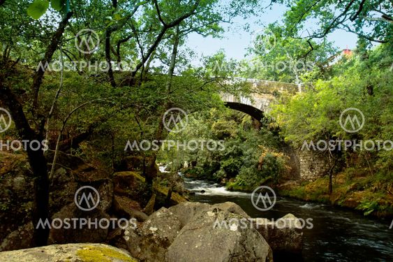Segade Bridge, Caldas, Spain