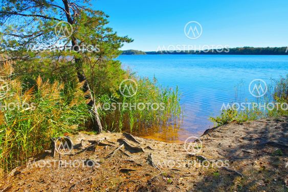 Senftenberg Lake beach, Lusatian Lake District