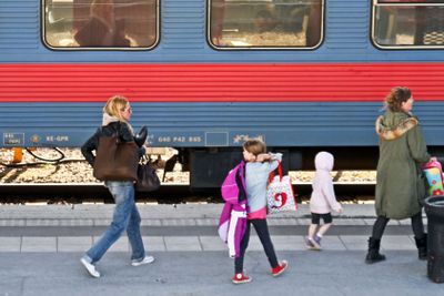 Resenärer på Östersund C