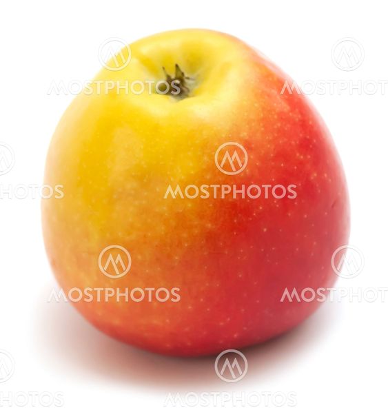 Bottom of an apple