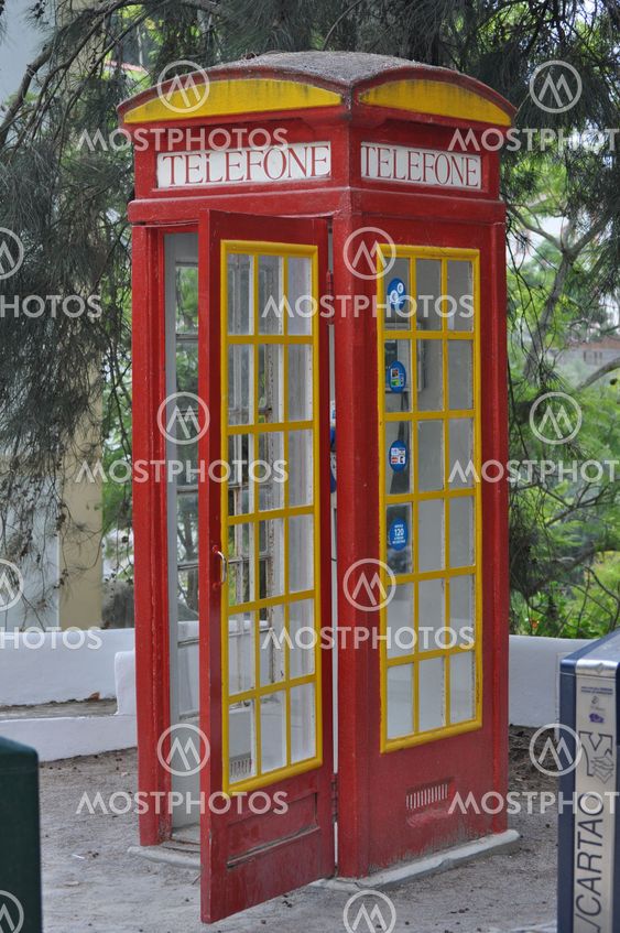 Old Telephone Booth