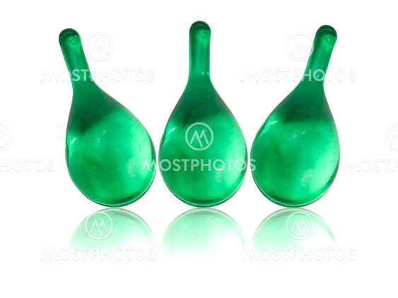 Hair vitamin serum capsule reflect