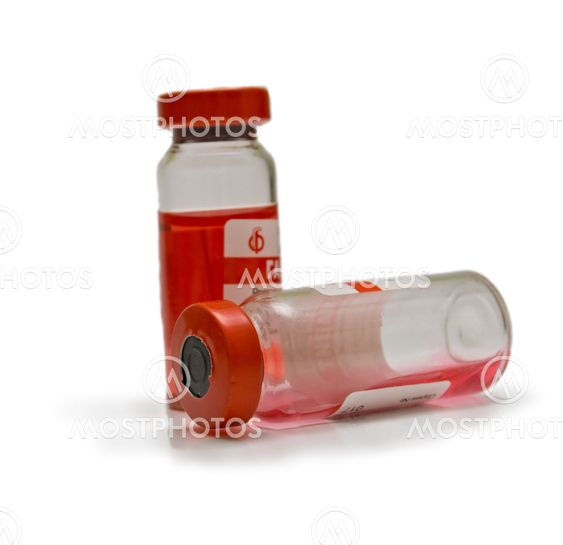 Transparent ampoules