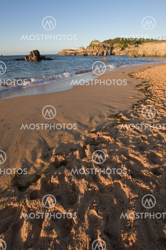 Camel Beach in Santander, Cantabria, Spain
