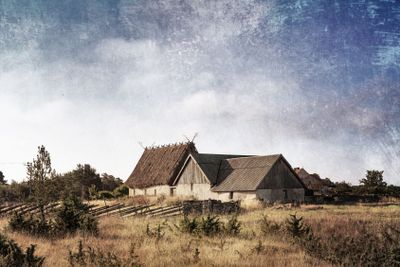Old farm on the island of Fårö