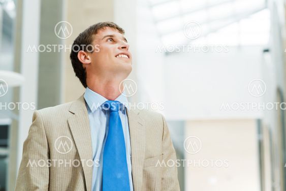 Portrait of a successful businessman in the office