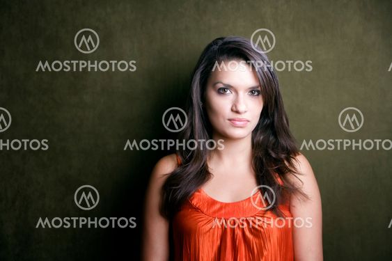 Pretty Hispanic Woman