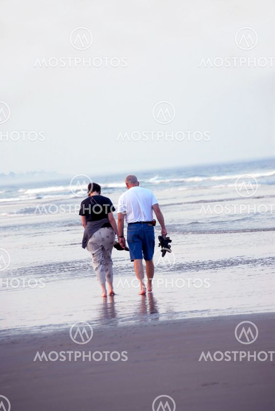 Couple beach